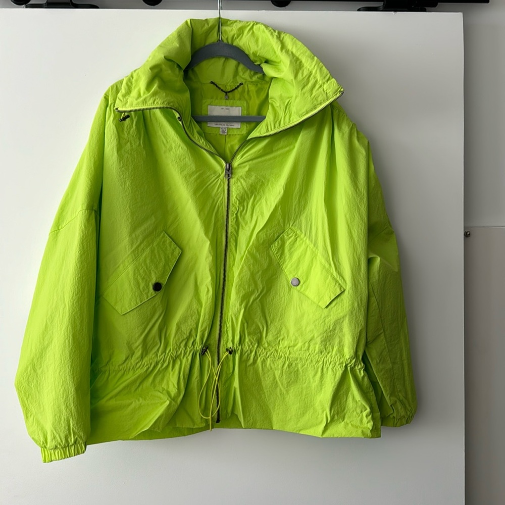 Lucky, Neon Green Jacket